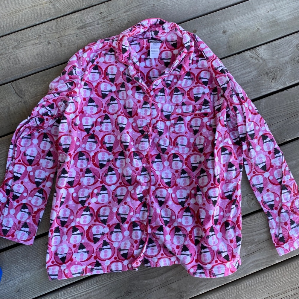 2/$30 || Joe Boxer Pajama Button-Up Top